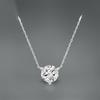 S925 Sterling Silver Moissanite Pendant - "Mermaid's Tear" Luxurious Simple Necklace
