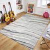Modern Marble Swirl Pattern Area Rug, Abstract Fluid Art Floor Mat for Living Room Bedroom Non-Slip Washable Home Decor Carpet