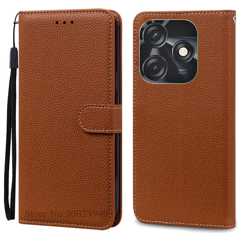 For Tecno Spark 10C Case Leather Wallet Flip Case For Techno Spark 10C Cover Coque Fundas For Tecno Spark 10C 10 C Phone Case