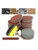 100Pcs 1inch/25mm Sanding Discs Pad Sander Disk Kits Abrasive Polish Pad Plate Sandpapers Assortments for Rotary Tool