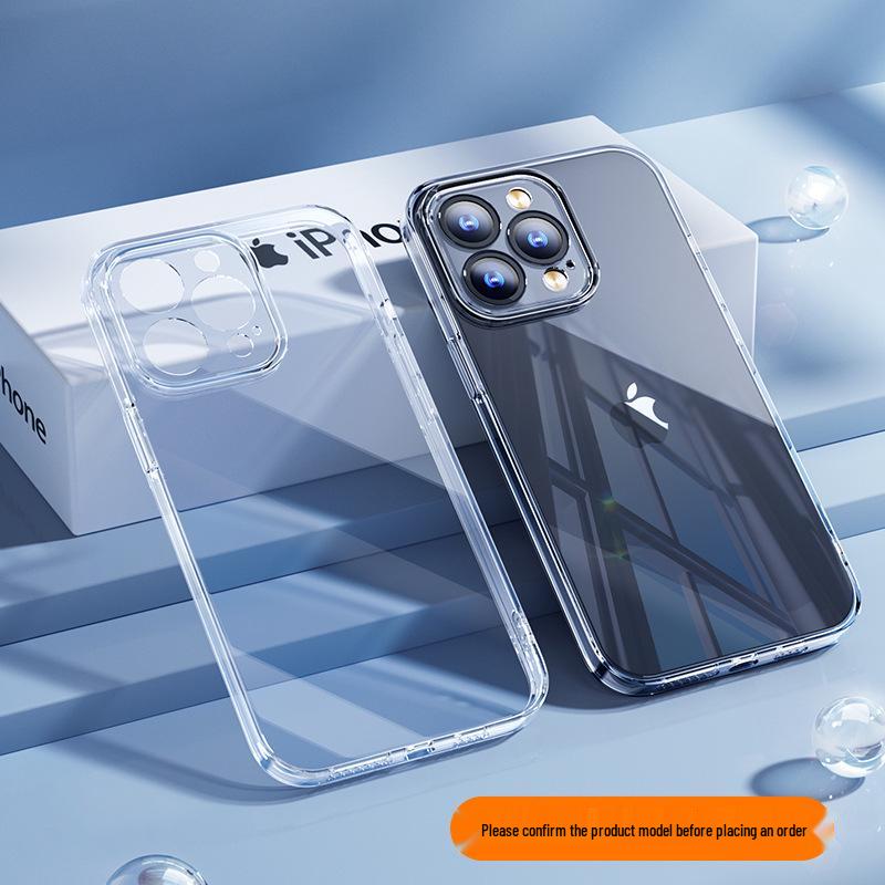 

Ультратонкий прозрачный чехол для Apple iPhone - Soft Shell Anti-Fall для iPhone 12, 13, 14, 15 и 16 iPhone 17