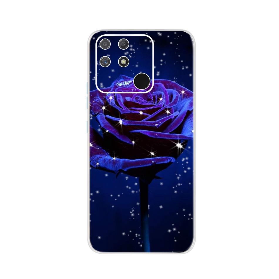 Weiche Silikonhülle Für Raelme Narzo 50A RMX3430 HandyhülleTransparente TPU-Abdeckung Für Realme Narzo50a 50 A 6.5" Rückseiten Hüllen Bumper