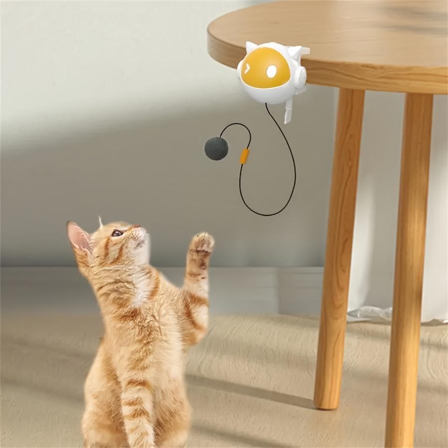 Cat Teaser Ball, Bite-Resistant Self-Amusement Cat Toy for Multiple Cats in Family Interaction Training and Boredom Relief, Suitable for Kittens