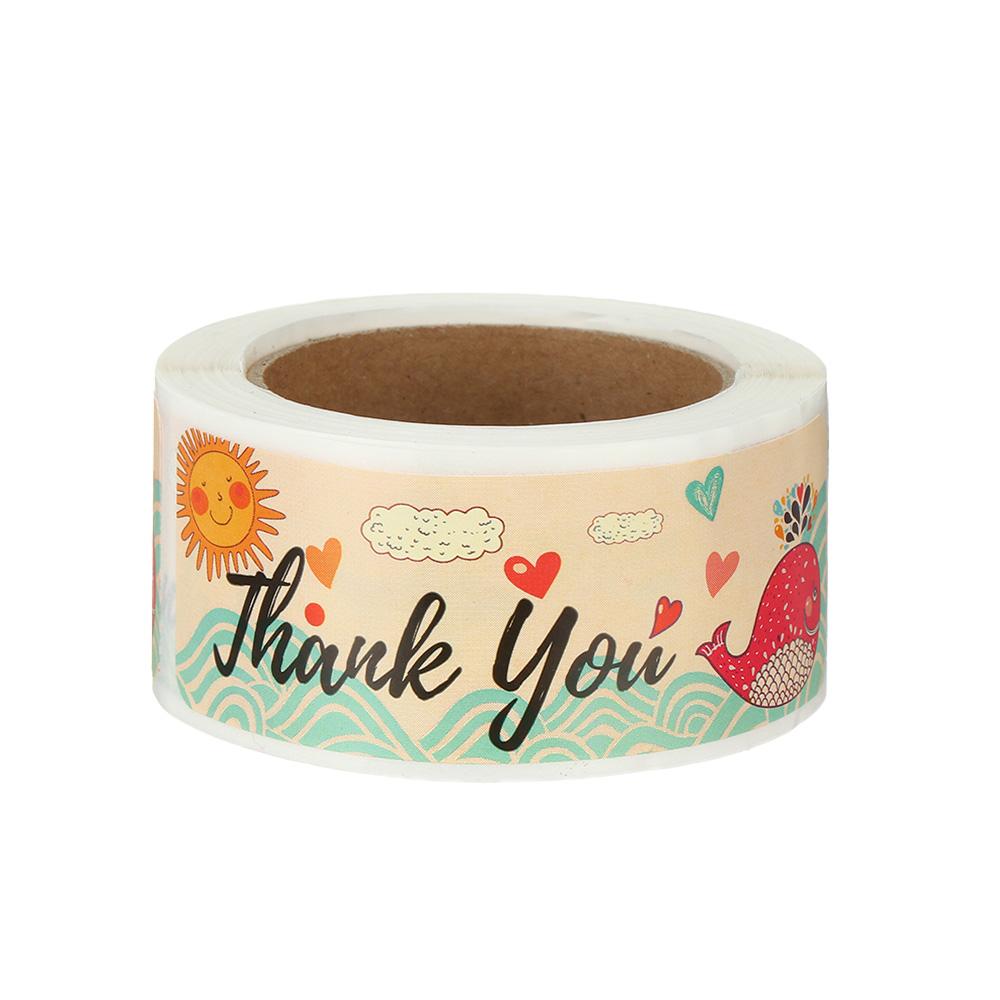 120PCS Thank You For Your Orders Stickers Sealing Labels Small Business Packaging Decals Gifts Wrapping Party Crafts Supplies