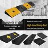 Rubber Car Ramp: Multipurpose Mat for Curbs, Thresholds, and Speed Bumps