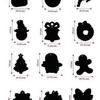 Cross-Border Christmas DIY Scratch Art Bookmarks for Kids - Holiday Gifts and Decorations