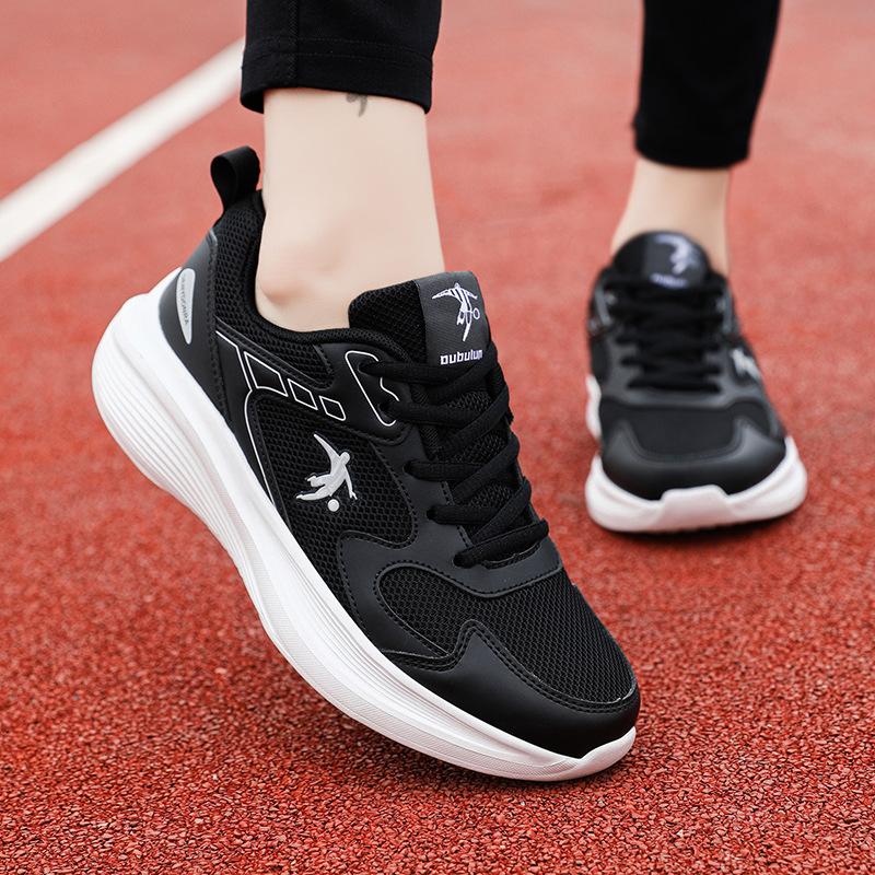Joni Danlai shoes spring and autumn leather surface waterproof casual sports shoes flat bottom non-slip casual travel shoes soft sole running