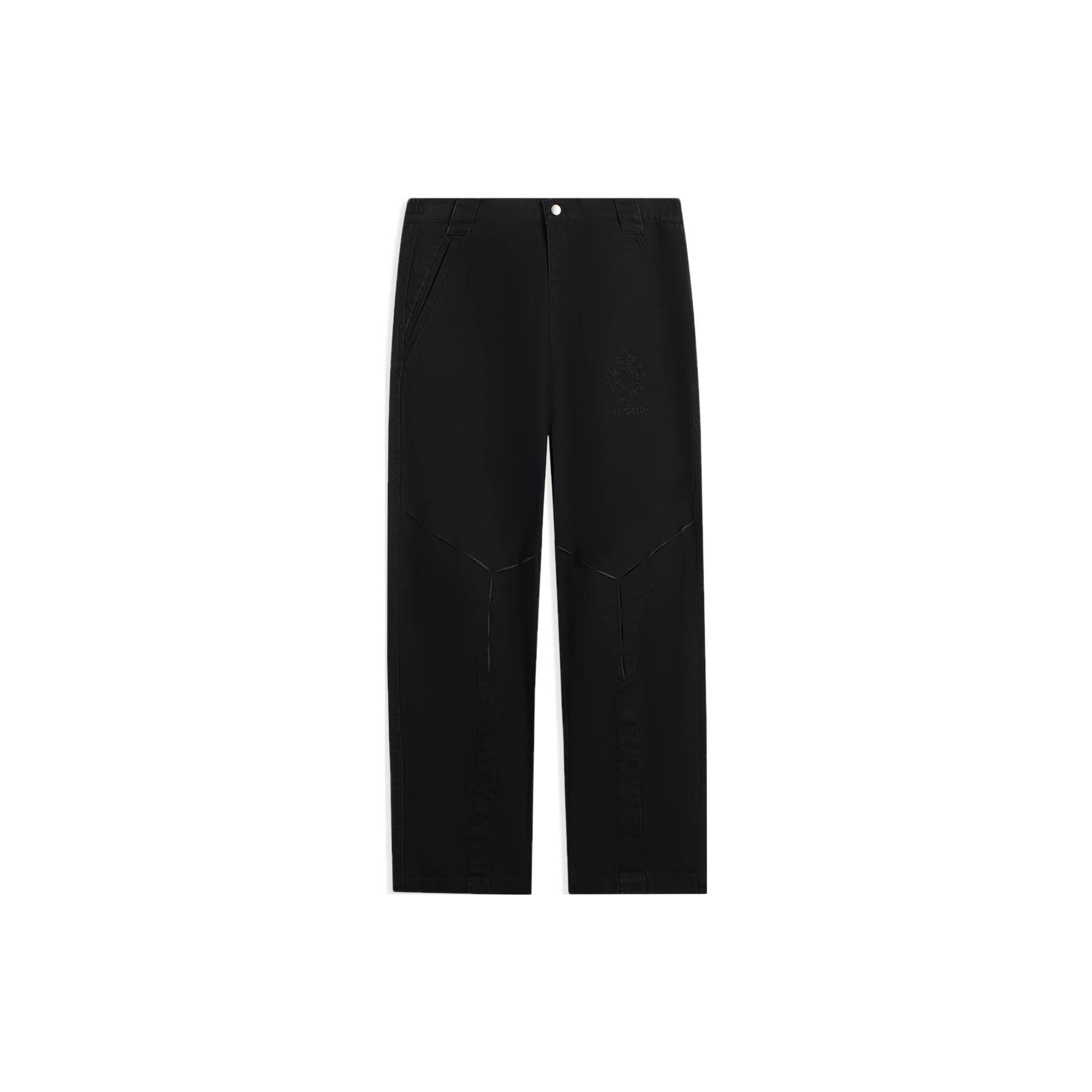 Li-Ning Loose Fit Straight Pants Black Men s AKXSC57-2 L