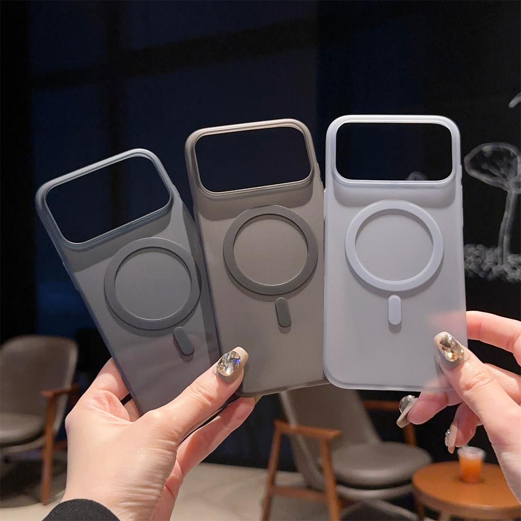 For Apple 17promax Mobile Phone Case for IPhone15/16 Ultra-thin PP Non-yellowing 13magsafe Magnetic Suction