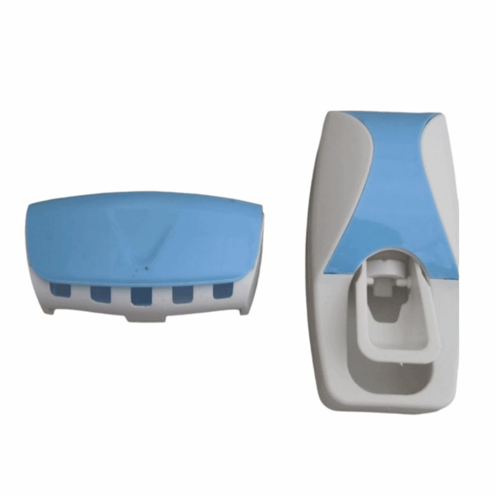 2Pcs/Se Automatic Toothbrush Holder Set Wall Mounted Toothbrush Storage Rack  Bathroom Tools