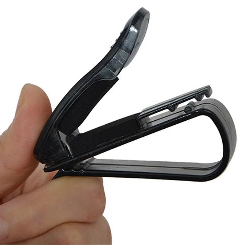 2pcs Universal Car Sun Visor Glasses Sunglasses Ticket Receipt Card Clip Storage Holder Vehicle Car Accessories