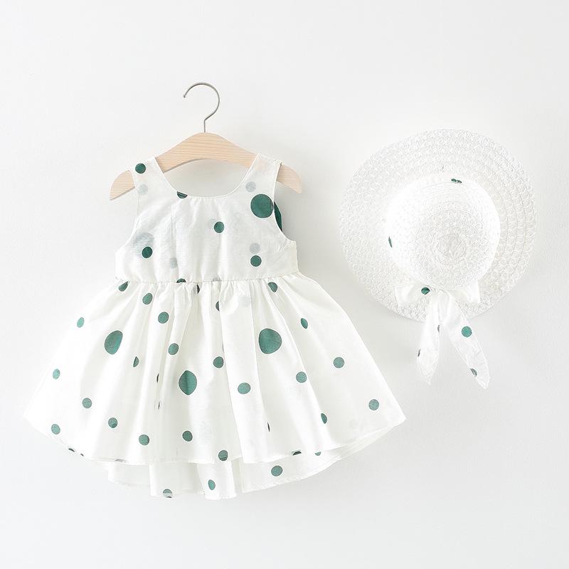 Summer New Vest Skirt Female Baby Dress Girls Fashion Princess Dress