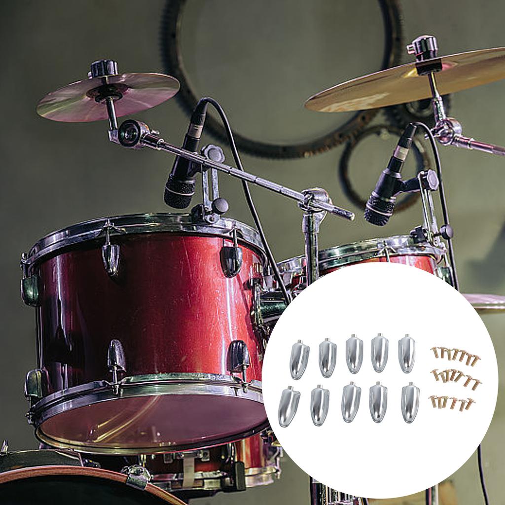 Cârlige de tobă Piese de schimb Conector lug de tobă Piese de tobă Ureche de tobă Luguri tobă mică Conectori tobă Accesorii tobă