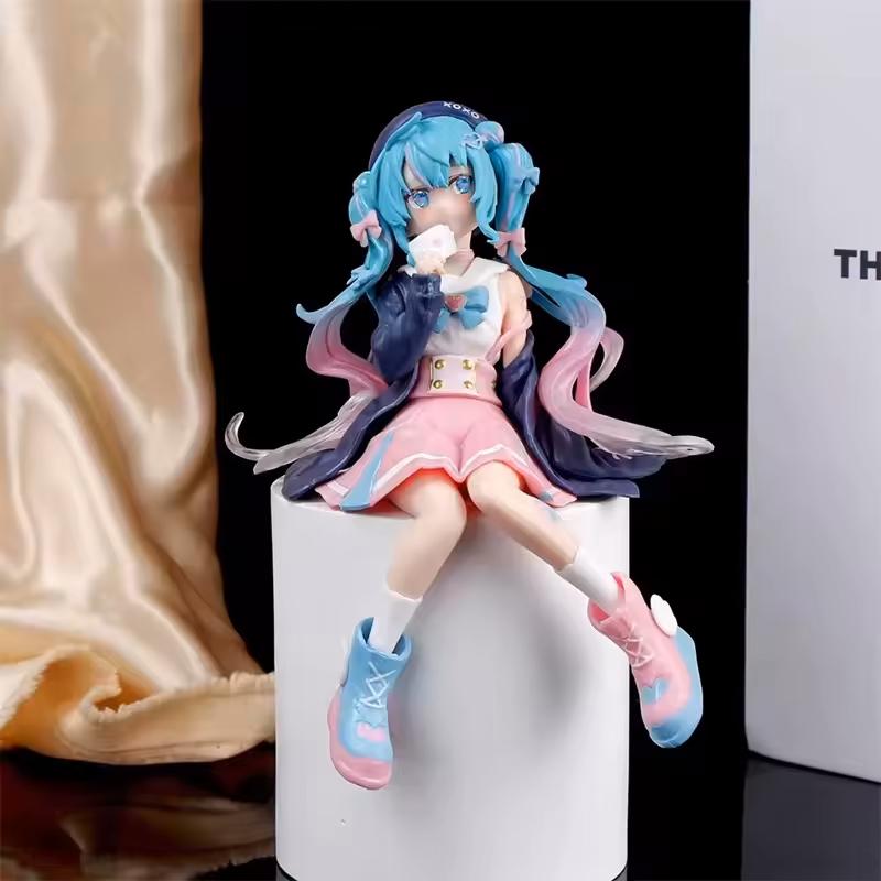 11cm Hatsune Miku Anime Figure Fashion Subclture Miku Action Figure Christmas Gift PVC Collection Model Doll Toys