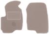 Beige Velour Floor Mats For: Mitsubishi Colt VII Hatchback (2004-2008)