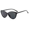 Large Frame Sunglasses Women'S Thin Plain Sunglasses Men'S Trend Street Photography Uv Protection Fashion Sunscreen Eyes