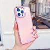 KEYSION Fashion Laser Gradient Colorful Phone Case for iPhone 16 Pro Max Soft TPU+PC Shockproof Back Cover for iPhone 16 Plus