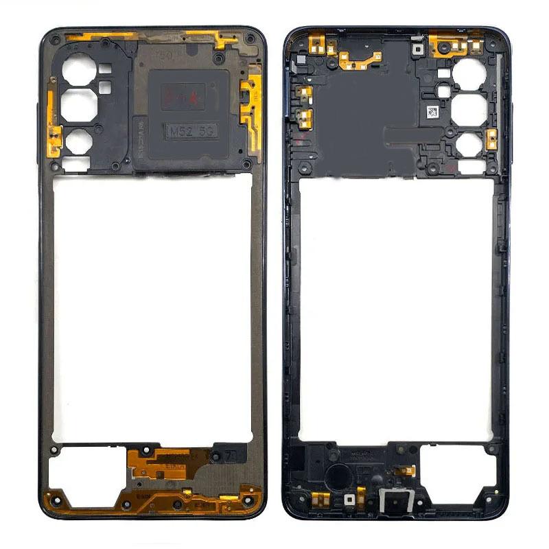 Phone Housing Middle Frame for Samsung Galaxy M52 5G Middle Frame Replacement Spare Parts