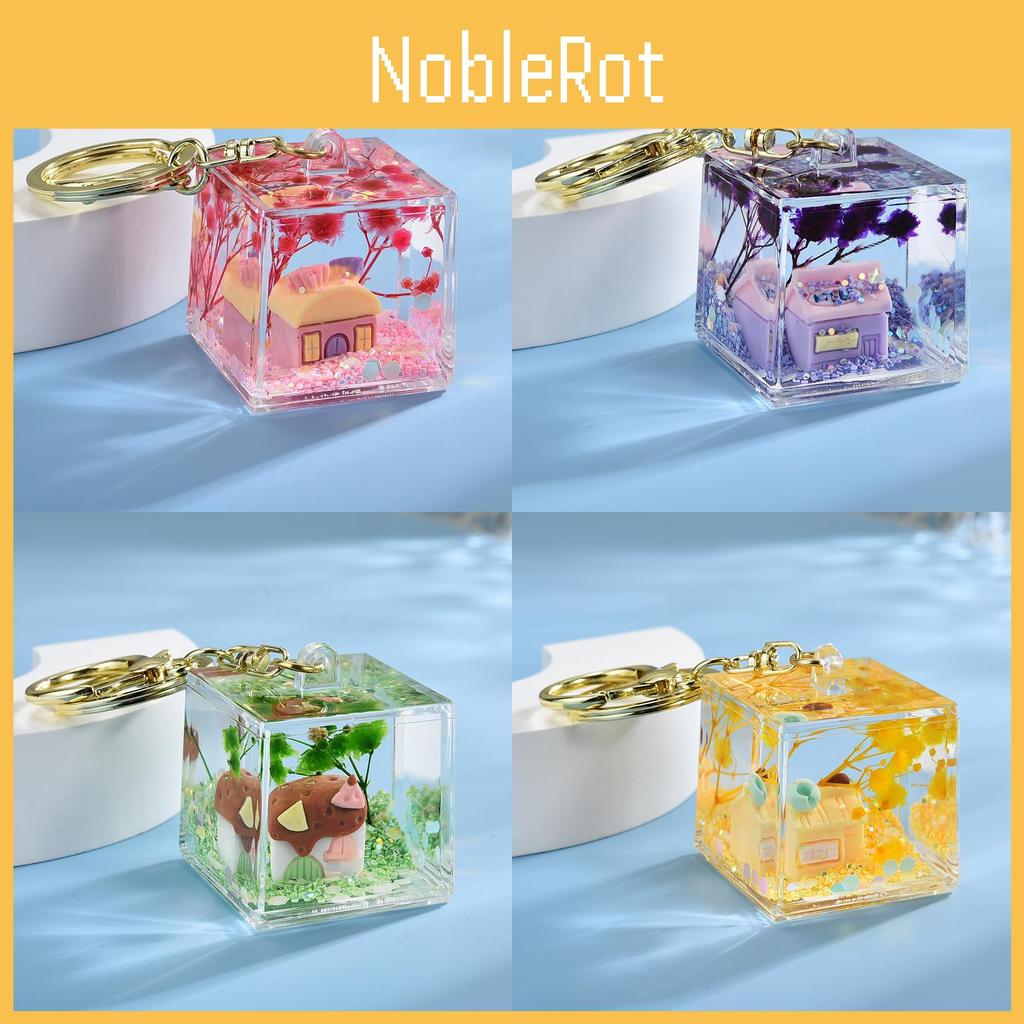 Acrylic Sand Flow Keychain For Couples And Teens With Gold Clasp Perfect For Gifts And Party Decor