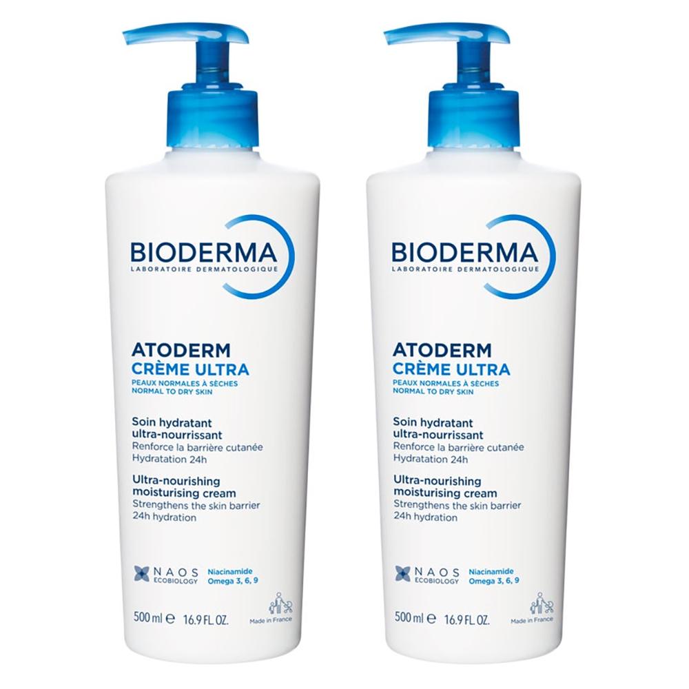 Bioderma Atoderm Ultra Cream 500Ml X 2 Set