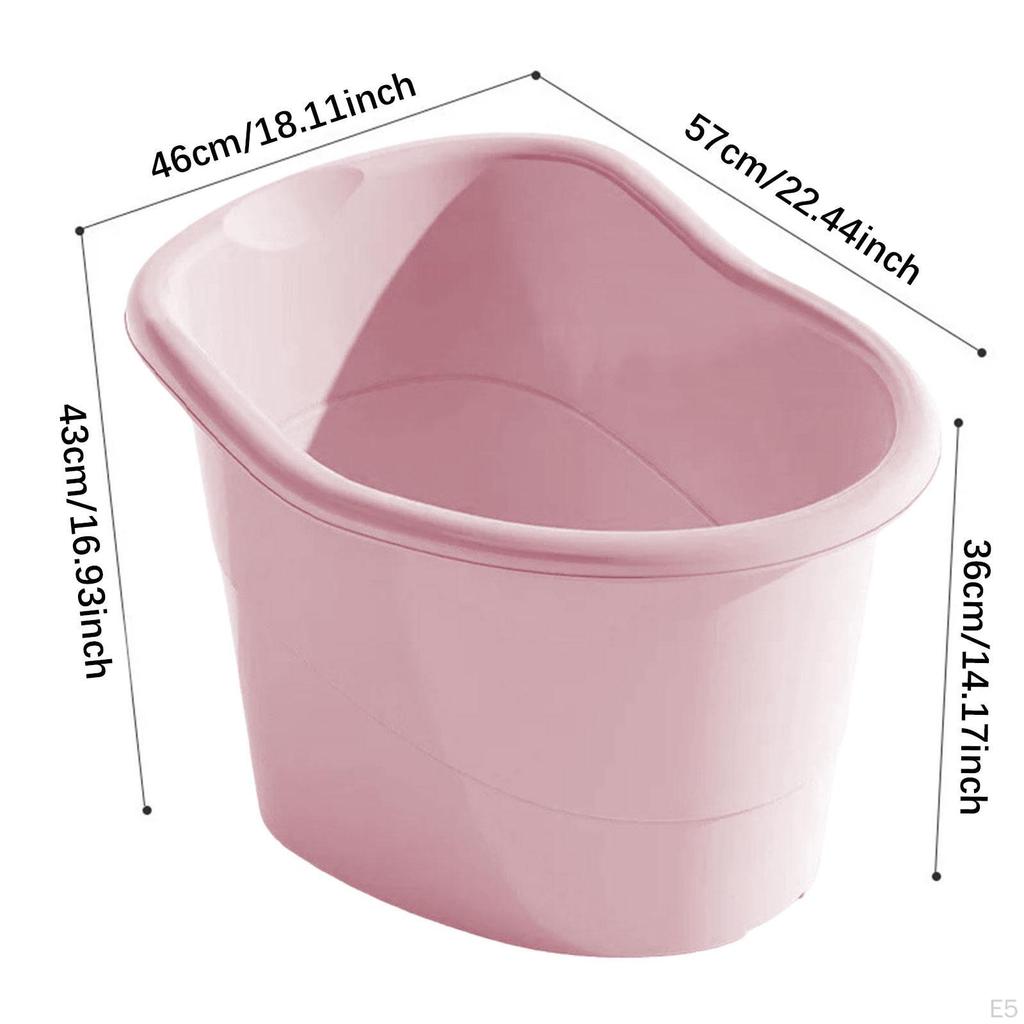Shower Bucket for Kids with Upright Bathing Feature