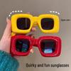Trendy Cute Square Sunglasses for Women - Fun Street Style Photo Prop & Birthday Decoration