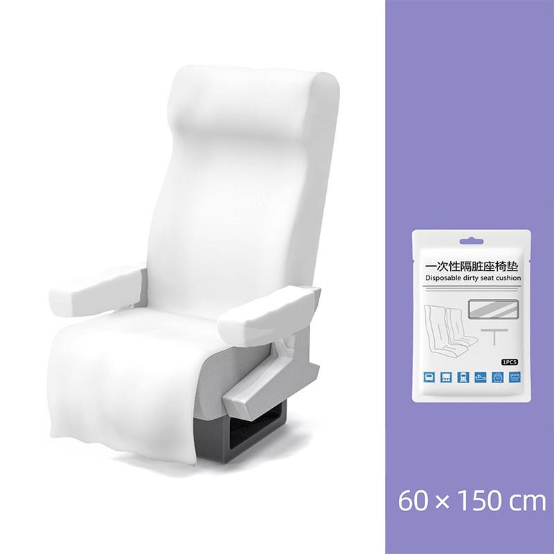 

Одноразовый чехол на сиденье высокоскоростного поезда, грязезащитный чехол на подушку, утолщенный чехол на сиденье поезда, самолета, дорожные принадлежности