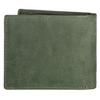 Leather Wallet for Men I Handcrafted I Credit/Debit Card Slots I 2 Currency Compartments I 2 Secret Compartments (Green Hunter)