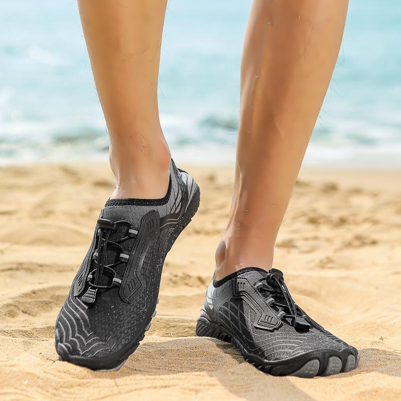 Breathable Unisex Wading Sneakers Quick Dry Aqua Shoes Non-slip Lightweight Beach Water Sports Shoes for Fishing Boating
