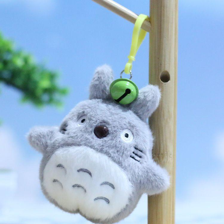 

Fluffy Cute And Cartoon Cat Plush Doll Keychain Perfect For Accessories Bag серый