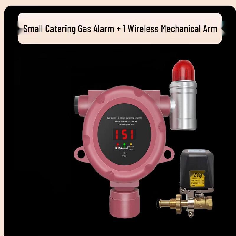 Brangdy Combustible Gas Alarm & Wireless Shut-off Manipulator
