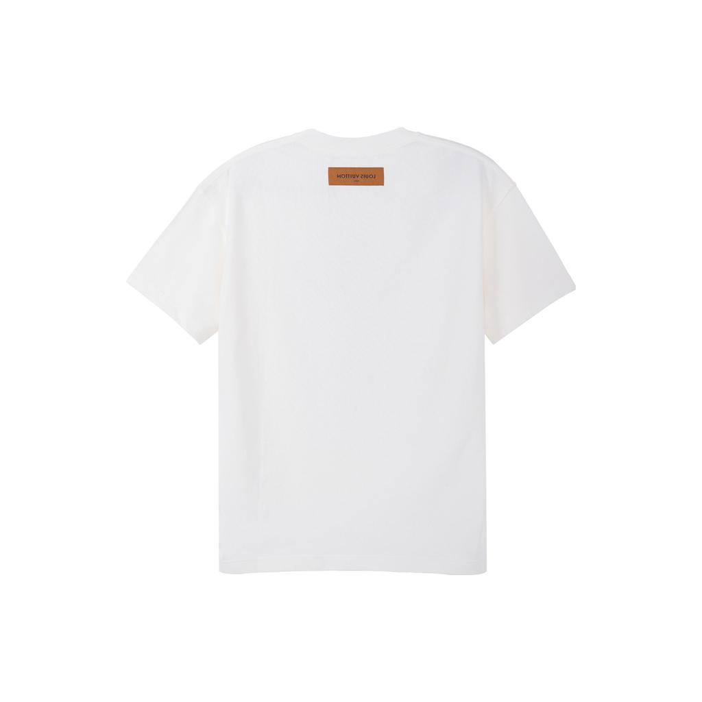 Louis Vuitton Lv Blumen-Wandteppich-Print T-Shirt 1AAGWP