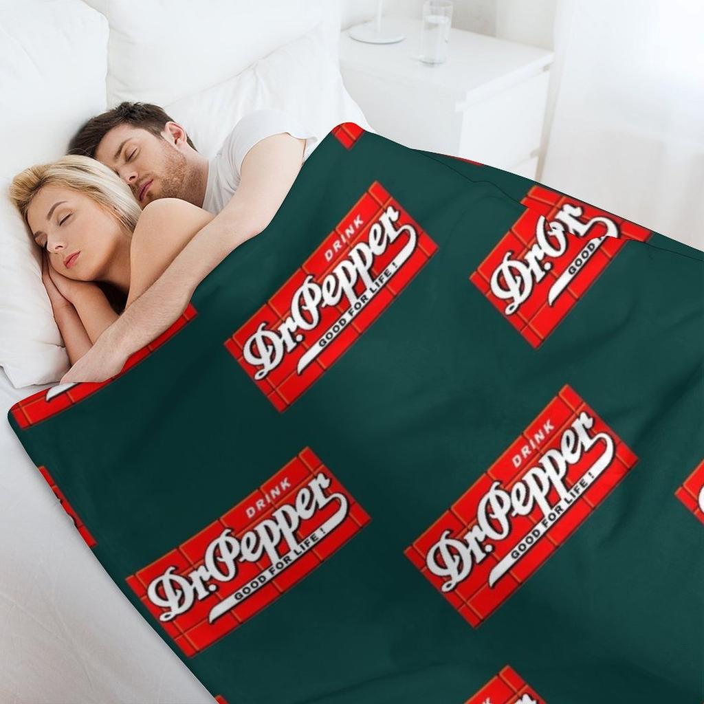 Dr Pepper - Good for Life! Classic Throw Blanket Flannels Luxury Brand christmas decoration valentine gift ideas Blankets