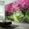 Natural Wall Tapestry Mandala Garden Landscape Bohemian Room Decoration Psychedelic Tapiz Hippie Bedroom Cloth Carpet 8 Sizes