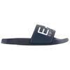 Emporio Armani EA7 Logo Print Flat Slide Sandals Men footwear Blue 7X000108AF15118BA045