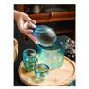 Japanese Glass Small White Wine Cup Sake Pot Wine Set Household Wine High Appearance Vintage Fengguo Wine Cup