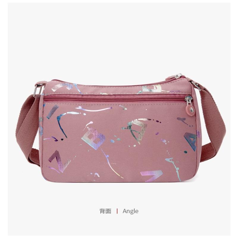 1Pc New Shoulder Bag Women's Fashion Multi-layer Storage Simple Messenger Bag To Work Commuting Shopping Versatile Tote Bag