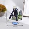 Anime Figure Jujutsu Kaisen Acrylic Stand Model Gojo Satoru Itadori Yuji Fushiguro Megumi Cosplay Figure Desktop Decor Toys