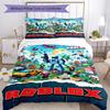 Roblox Bedding Set Design for Playroom Machine Washable Perfect Gift for Friends Family