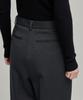 MUSINSA STANDARD WOMAN Women'S Heavyweight Fleece-Lined High-Waisted Wide Hidden Elastic Waist Slacks [Gray]