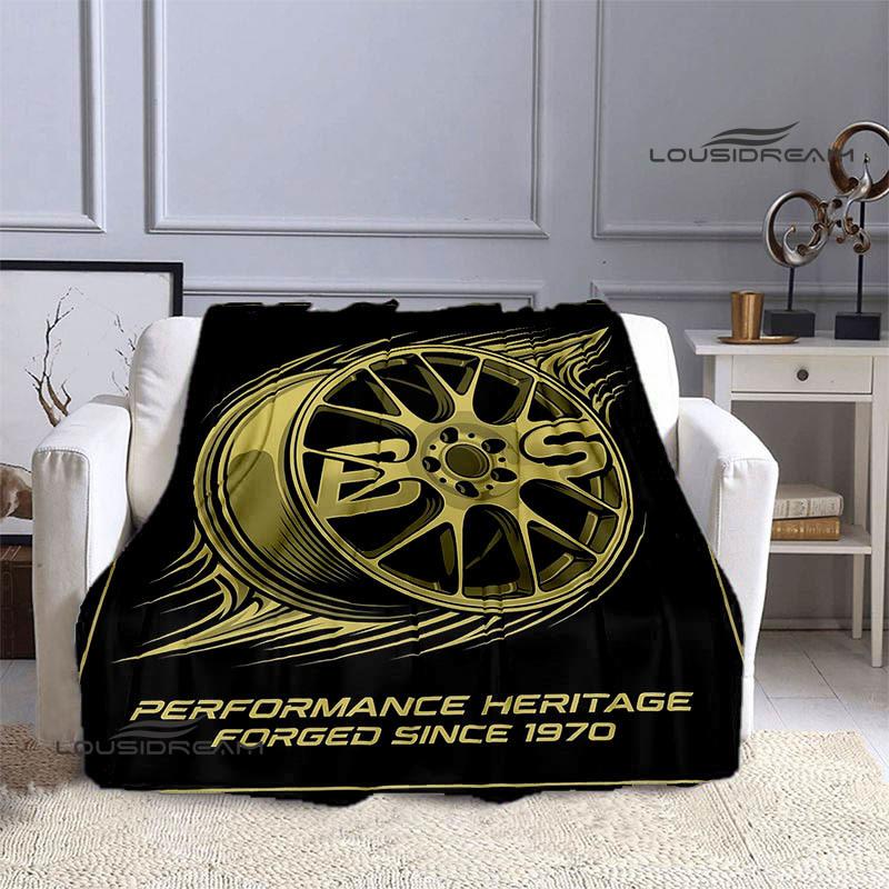 BBS LOGO printed blanket Picnic blanket Warm Flannel blankets Outdoor Blanket Home bed linings blankets for beds Birthday Gift