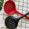 Set of 2 Kitchen Strainer Spoon Silicone Skimmer Slotted Spoon Strainer Ladle Strainer Spoon for Draining and Cooking
