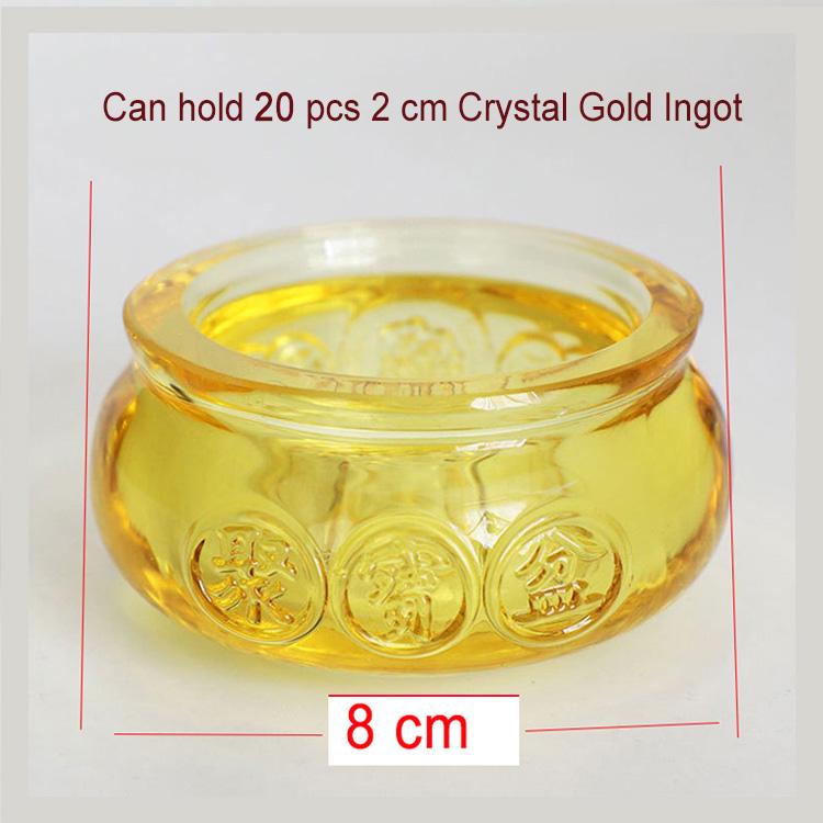 Cornucopia Citrine Cornucopia Gold Ingot Home Decorative Ornament Handicrafts Wealth Basin Office Citrine Creative Treasure Bowl