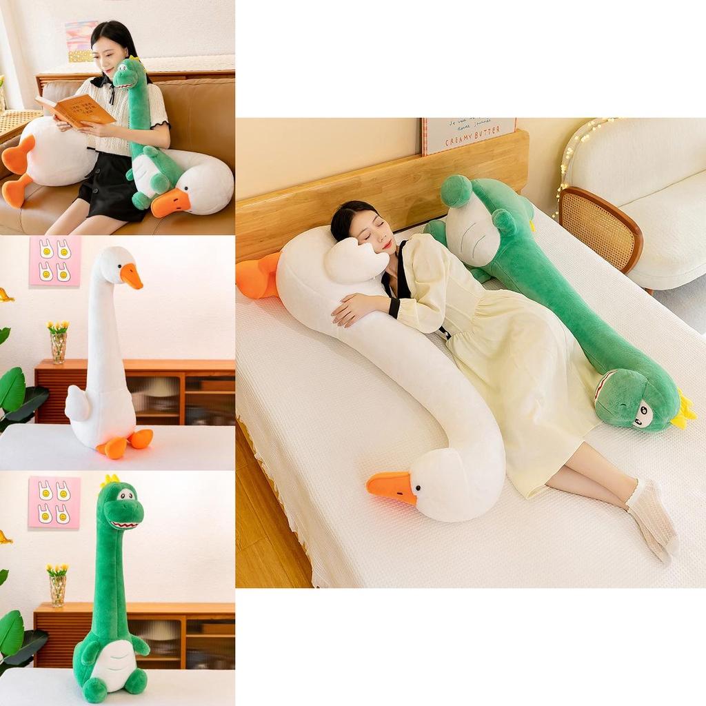 Creative Dragon Palace Inspired Plush Pillow Perfect For Snuggling Long Neck Goose