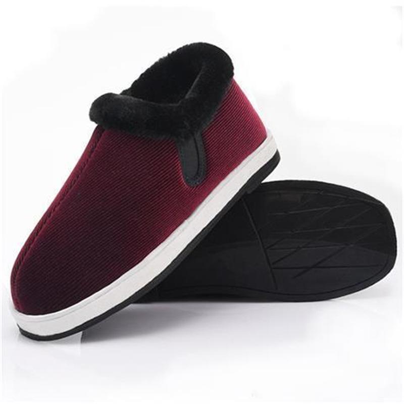 Hunan handmade lasagna cloth shoes, pure handmade cotton shoes for men and women, winter velvet to keep warm, home thick soles, non-slip and elastic