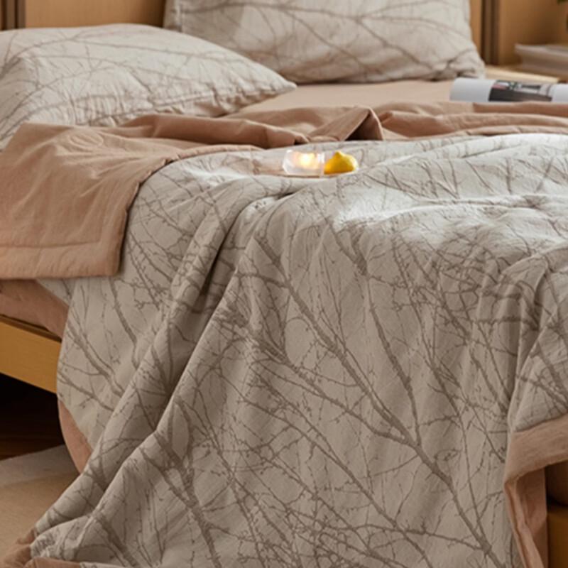 LISM Floating Leaf Summer Quilt 3-Piece Set
