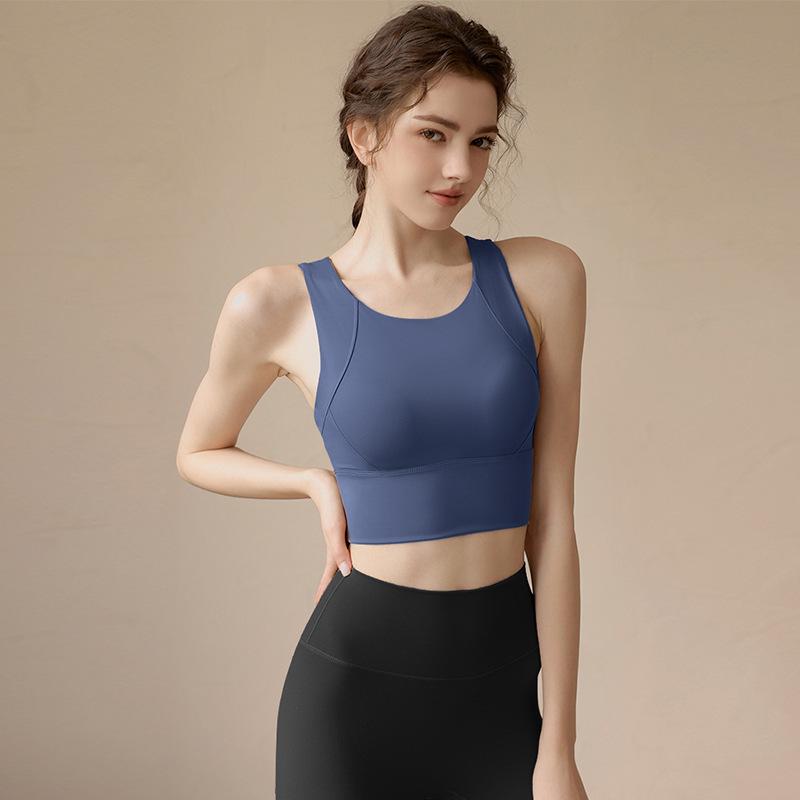 Shockproof Women's Sports Bra - Quick Dry, High Intensity Fitness & Yoga Vest