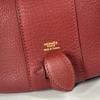 HERMES City Vanity bag Hand Bag Leather Red