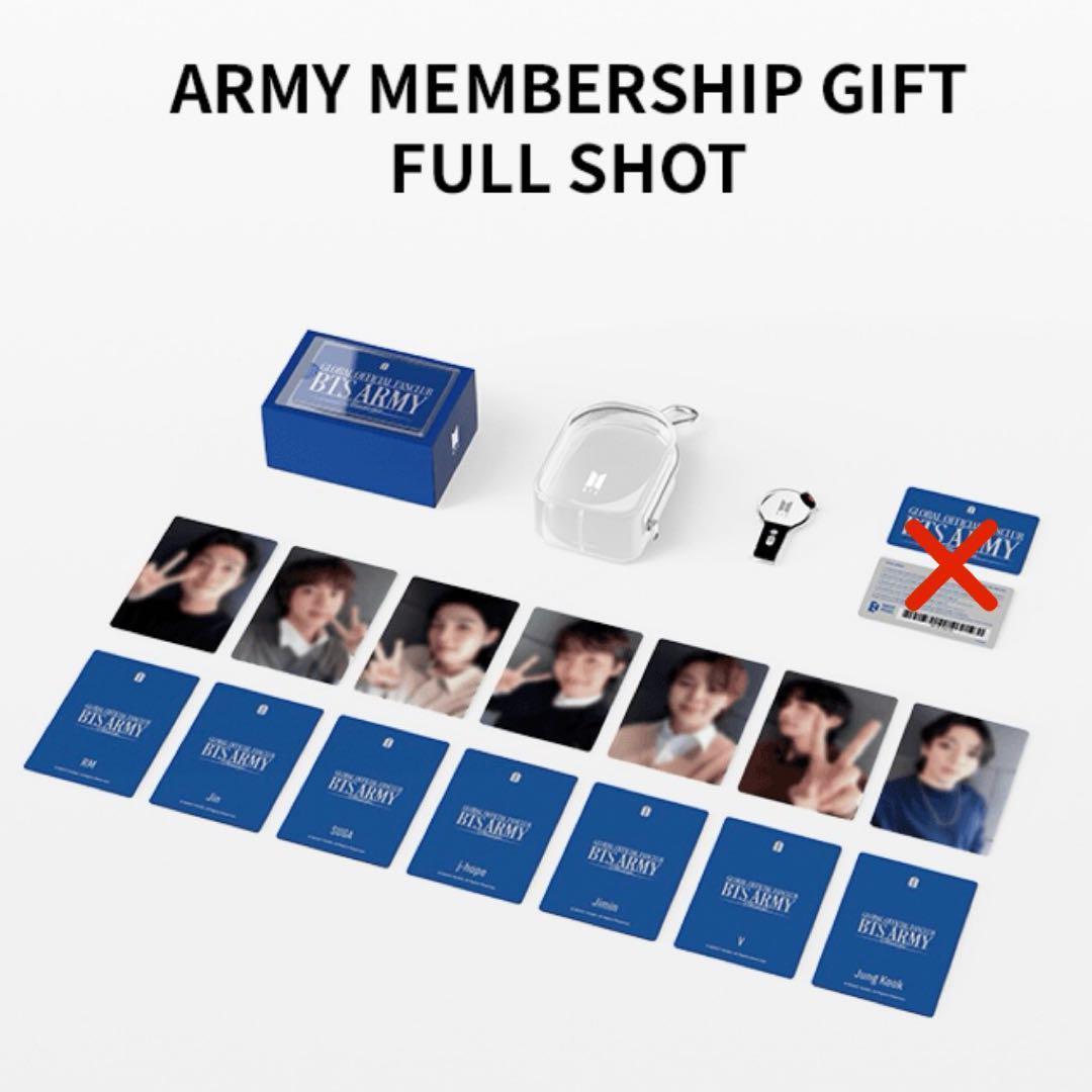 

[USED] BTS Membership Gift Official Fan Club Benefits Full Set