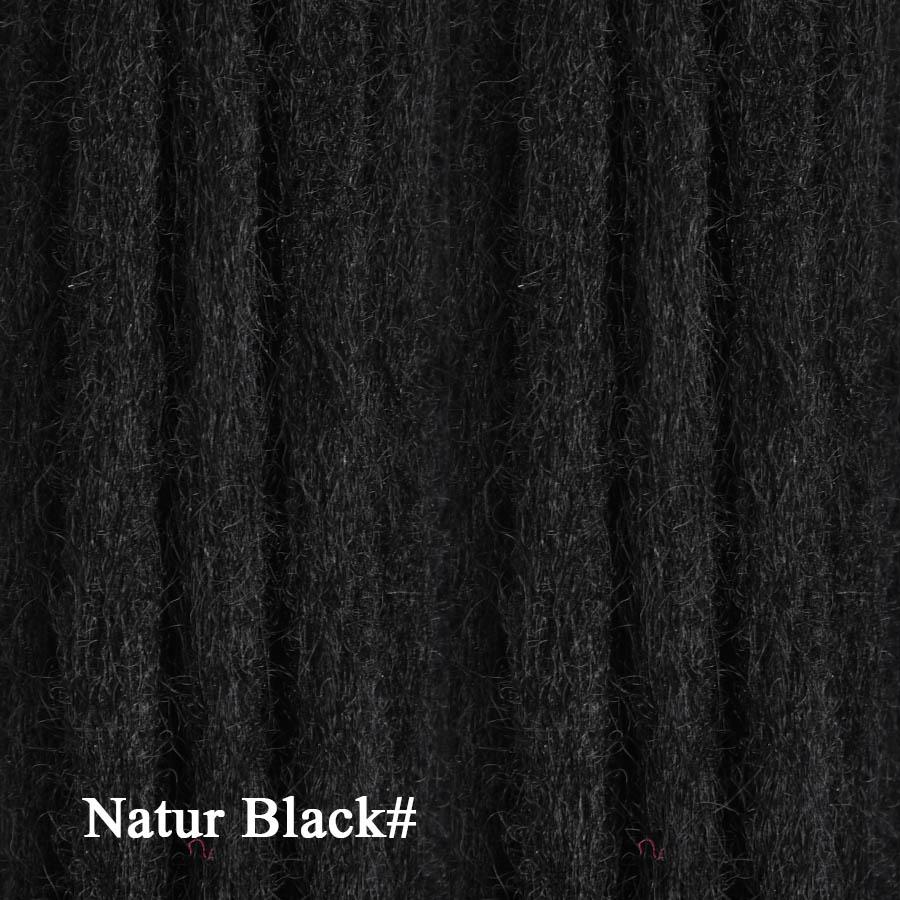 Syntetiske Dreadlock Extensions Håndlaget heklet hår 20 tommers Dread Extensions Heklefletter for menn/kvinner dreadlocks hår